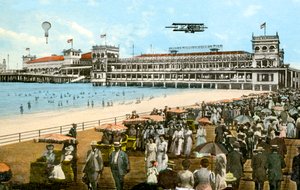 Youngs neuer Million Dollar Pier, Atlantic City, New Jersey, USA (1913) von Unbekannt