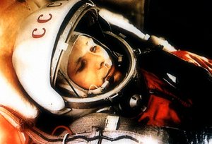Juri Gagarin, russischer Kosmonaut, 1961