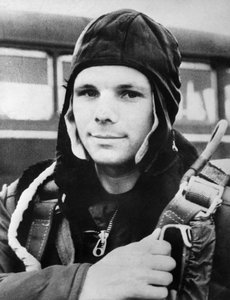 Juri Gagarin, russischer Kosmonaut, 1961