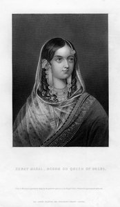 Zenat Mahal - Begum oder Königin von Delhi, 19. Jahrhundert von Unbekannt