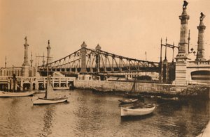 De Smet De Naeyer Brücke, ca. 1928 von Unbekannt
