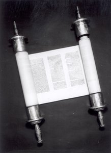 Eine hebräische Schriftrolle