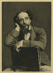 Charles Dickens, Porträt nach einem Foto von Herbert Watkins (geb. 1828)