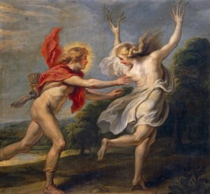 Daphne und Apollo von Unbekannt Unbekannt