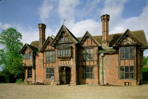 Dorney Court, ursprünglich aus ca. 1500, Dorney, bei Windsor, Berkshire, UK