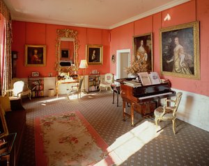 Drumlanrig Castle: Salon mit einem Porträt von Lady Jane Douglas von Unbekannt Unbekannt