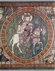 Bestickter Altartuch aus dem Bamberger Dom, Süddeutschland, ca. 1300