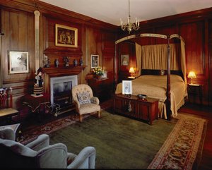 Hoghton Tower, Lancashire: Buckingham Zimmer, spätes 17. Jahrhundert von Unbekannt Unbekannt