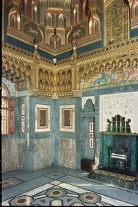 Innenansicht, Cardiff Castle, Wales, erbaut um 1875