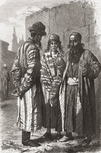 Juden von Taschkent, Hauptstadt von Usbekistan, Illustration aus 