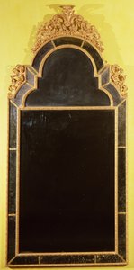Queen Anne vergoldeter Pierglasspiegel