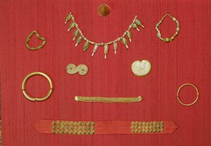 Auswahl an Schmuck, Harappa, 2300-1750 v. Chr.