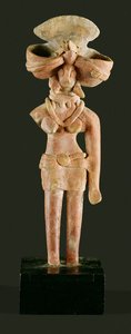 Terrakotta Muttergöttin, Mohenjodaro, 2300-1750 v. Chr.