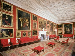 Die Gemäldegalerie, Corsham Court, Wiltshire von Unbekannt Unbekannt