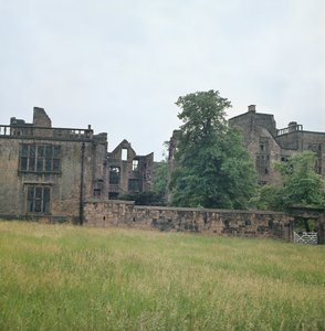 Die Ruinen von Old Hardwick Hall