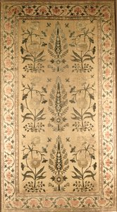 Samtbodenbelag, Moghul, Shah Jahan Periode, 1628-58