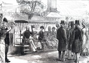 Eine Decauville-Schmalspurbahn