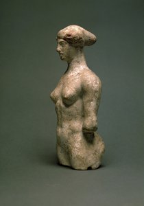 Eine nackte Puppe, griechisch, attisch, ca. 5. Jahrhundert v. Chr. (Terrakotta)