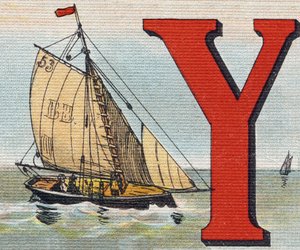 Eine Yacht von Unbekannt