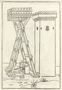 Eine Maschine, um einen Turm im Sturm zu erobern von Unbekannt