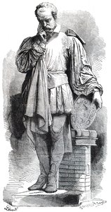 Eine Statue von Bernard Palissy von Unbekannt