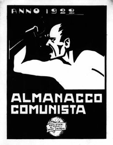 Propagandaposter der Kommunistischen Partei Italiens (PCI) von 1922: Almanach