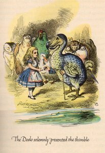 Alice im Wunderland von Lewis Carroll, illustriert von John Tenniel von Unbekannt