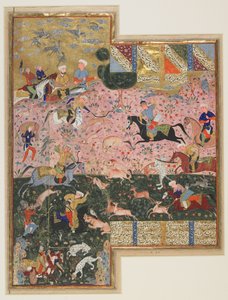 Bahram Gur auf der Jagd von Unbekannter Künstler