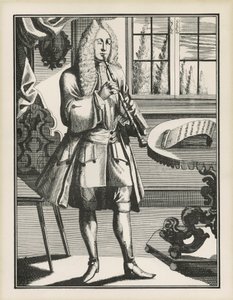 Barock-Oboist von Unbekannt