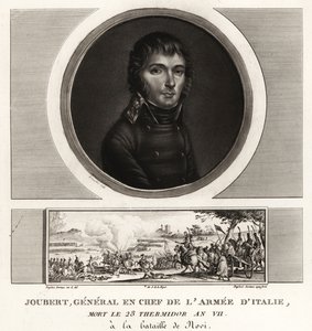 Barthelemy Catherine Joubert, Oberbefehlshaber der Italienarmee von Unbekannt