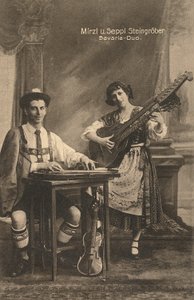 Bavaria-Duo, Deutschland, um 1910 (Postkarte) von Unbekannter Künstler
