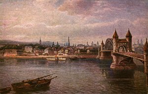 Bonn, Deutschland: Alte Rheinbrücke