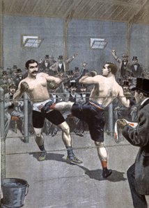Boxkampf in Paris