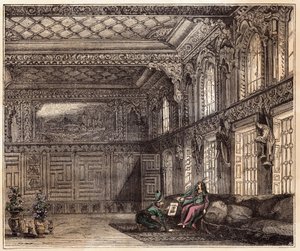 Britische Schriftstellerin Lady Mary (Marie) Wortley Montagu (Wortley-Montagu) (1689-1762) in orientalischem Kostüm, lernte Arabisch während ihres Aufenthalts in der Türkei 1717. Gravur des 19. Jahrhunderts