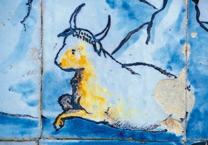 Rinder (Detail) von Benjamin Baud