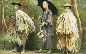 Chinesische Regenbekleidung
