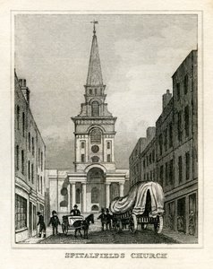 Christchurch Spitalfields von Unbekannt