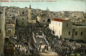 Weihnachtstag in Bethlehem