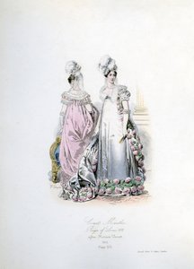 Hofmäntel während der Herrschaft von Ludwig XVIII
