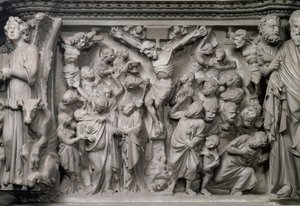 Kreuzigungsszene (Detail) von Unbekannter Künstler