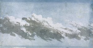 Kumuluswolken im starken Wind, ca. 1803