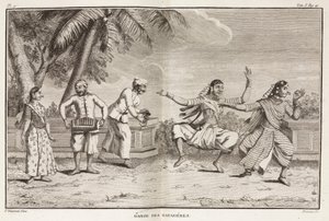 Tänzer und Musiker, Indien