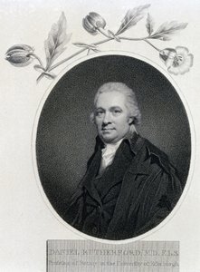 Daniel Rutherford, schottischer Chemiker und Botaniker, frühes 19. Jahrhundert von Unbekannt