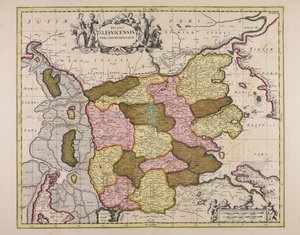 Ducatus Sleswicensis pars septentrionalis von Unbekannter Künstler