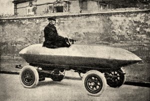 Elektrisches Rennwagen von Unbekannter Künstler