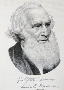 Kupferstich von Josiah Mason von Unbekannter Künstler