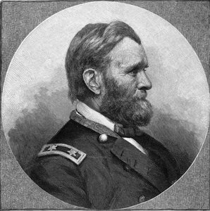 Gravur von Ulysses S. Grant