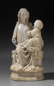 Thronende Jungfrau und Kind, ca. 1250
