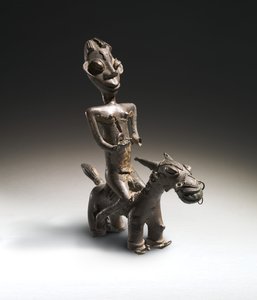 Reiterfigur, möglicherweise 1700er Jahre von Unbekannt