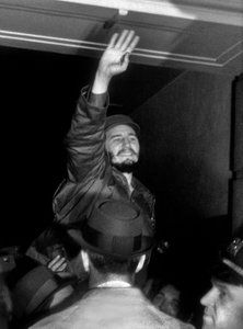 Fidel Castro in New York April 1959 von Unbekannt